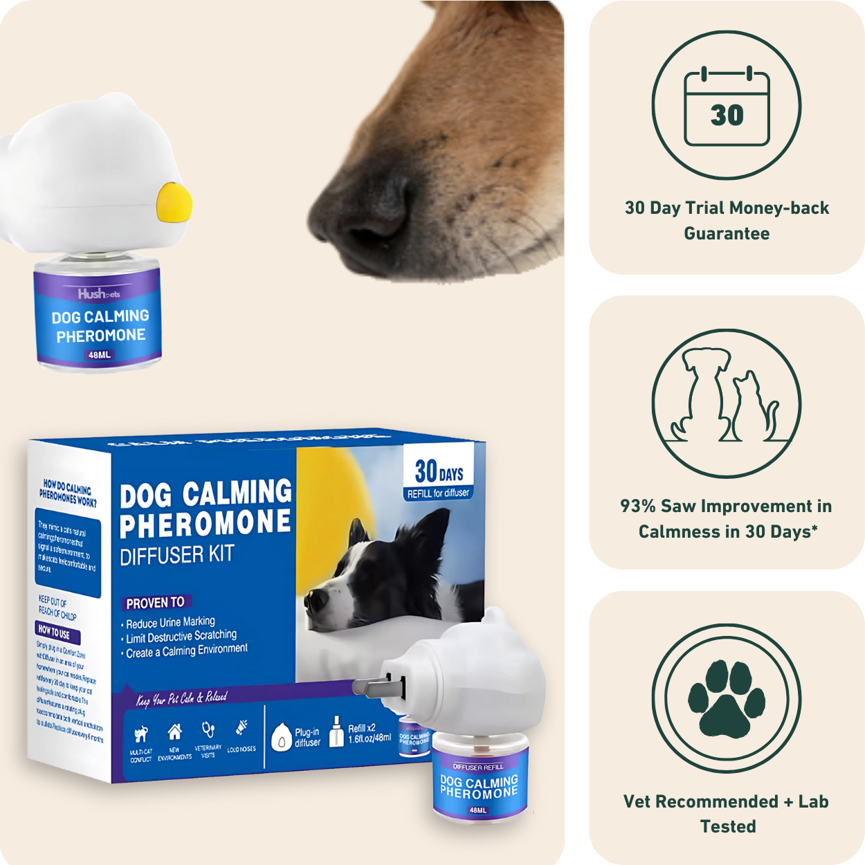 Calm Starts Here: HushPets Diffuser